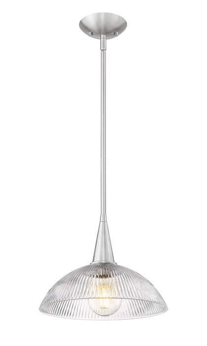 Z-Lite - 3051P12-BN - One Light Pendant - Lunelle - Brushed Nickel