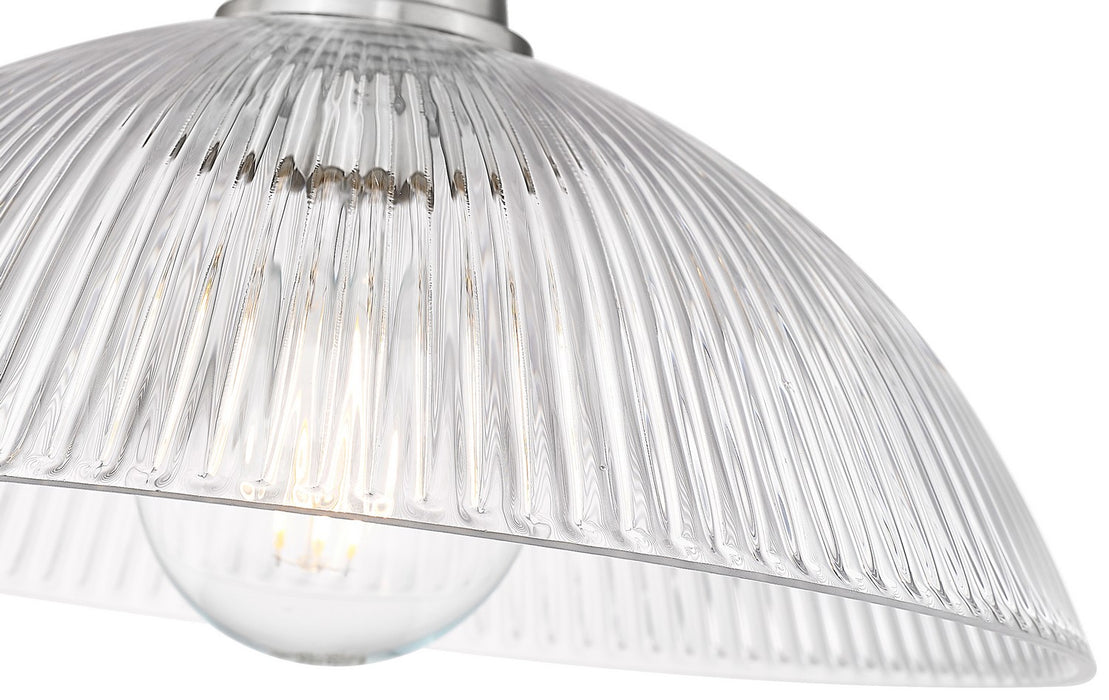 Z-Lite - 3051P12-BN - One Light Pendant - Lunelle - Brushed Nickel