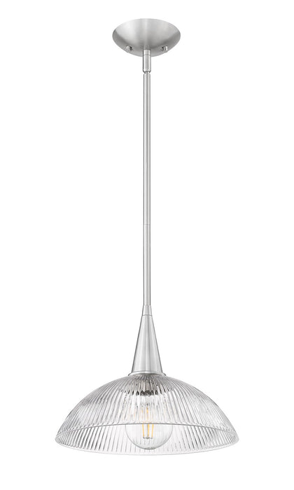 Z-Lite - 3051P12-BN - One Light Pendant - Lunelle - Brushed Nickel