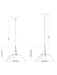 Z-Lite - 3051P12-MB - One Light Pendant - Lunelle - Matte Black