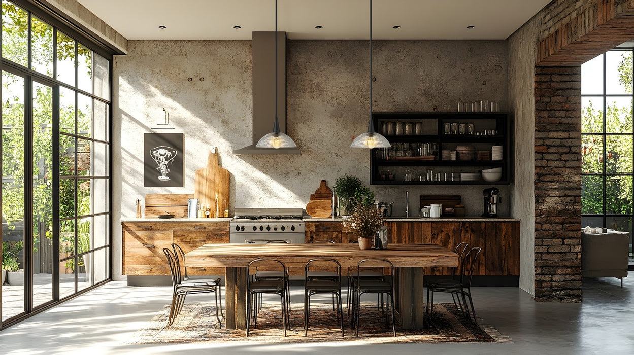 Z-Lite - 3051P12-MB - One Light Pendant - Lunelle - Matte Black