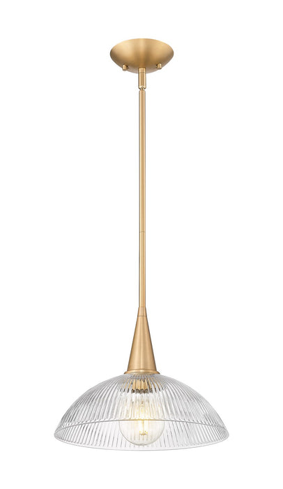 Z-Lite - 3051P12-MGLD - One Light Pendant - Lunelle - Modern Gold