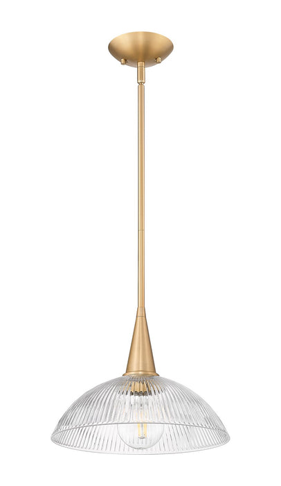 Z-Lite - 3051P12-MGLD - One Light Pendant - Lunelle - Modern Gold