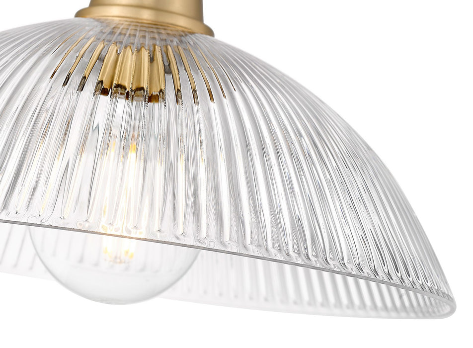 Z-Lite - 3051P12-MGLD - One Light Pendant - Lunelle - Modern Gold