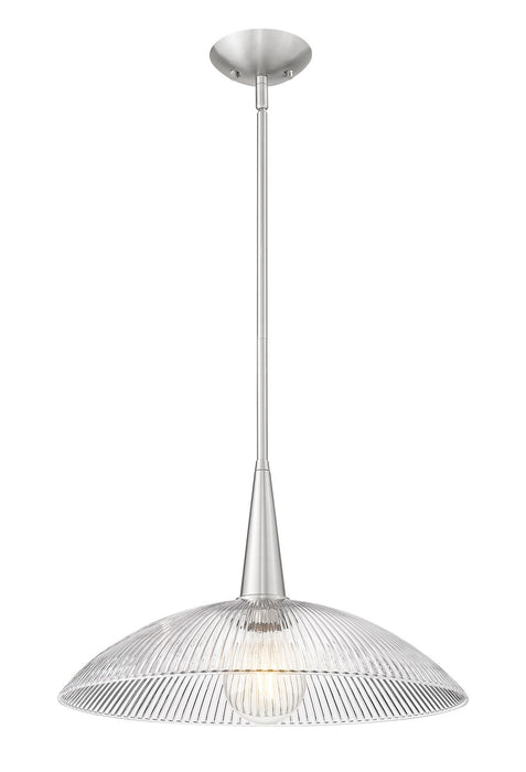 Z-Lite - 3051P18-BN - One Light Pendant - Lunelle - Brushed Nickel