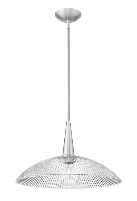 Z-Lite - 3051P18-BN - One Light Pendant - Lunelle - Brushed Nickel