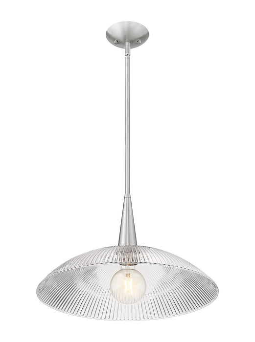 Z-Lite - 3051P18-BN - One Light Pendant - Lunelle - Brushed Nickel