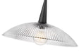 Z-Lite - 3051P18-MB - One Light Pendant - Lunelle - Matte Black