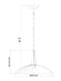 Z-Lite - 3051P18-MGLD - One Light Pendant - Lunelle - Modern Gold