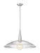 Z-Lite - 3051P24-BN - One Light Pendant - Lunelle - Brushed Nickel