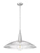 Z-Lite - 3051P24-BN - One Light Pendant - Lunelle - Brushed Nickel