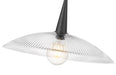 Z-Lite - 3051P24-MB - One Light Pendant - Lunelle - Matte Black