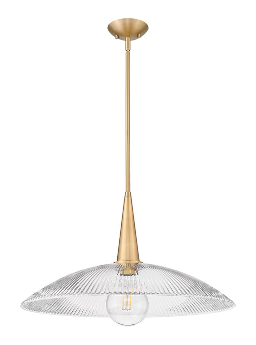 Z-Lite - 3051P24-MGLD - One Light Pendant - Lunelle - Modern Gold