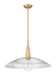 Z-Lite - 3051P24-MGLD - One Light Pendant - Lunelle - Modern Gold