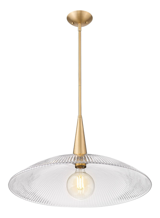 Z-Lite - 3051P24-MGLD - One Light Pendant - Lunelle - Modern Gold