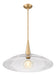 Z-Lite - 3051P24-MGLD - One Light Pendant - Lunelle - Modern Gold