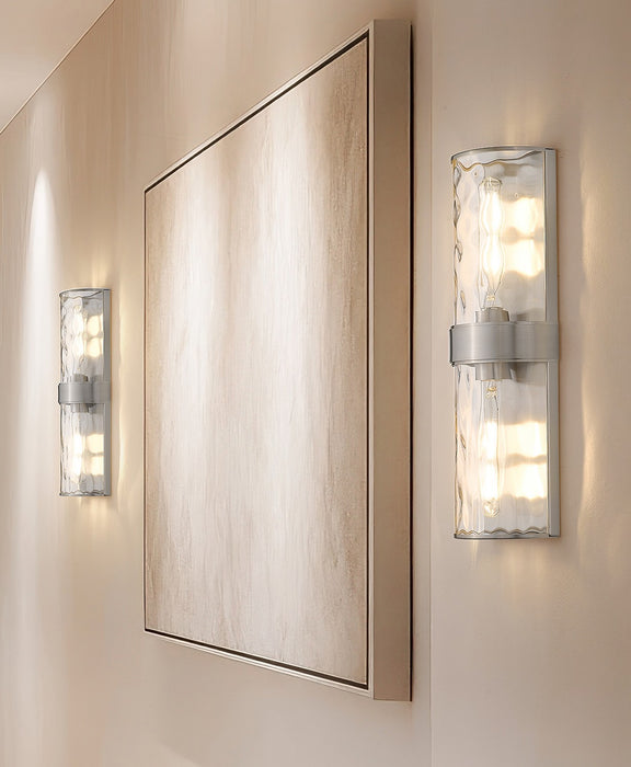Z-Lite - 3053-2SL-BN - Two Light Wall Sconce - Meridian - Brushed Nickel
