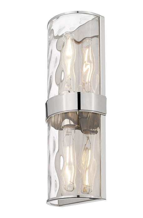 Z-Lite - 3053-2SL-PN - Two Light Wall Sconce - Meridian - Polished Nickel