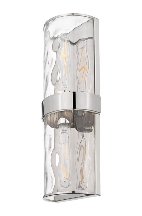 Z-Lite - 3053-2SL-PN - Two Light Wall Sconce - Meridian - Polished Nickel