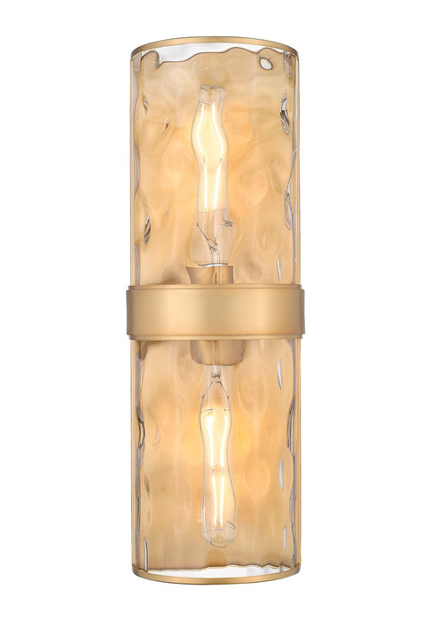 Z-Lite - 3053-2SL-RB - Two Light Wall Sconce - Meridian - Rubbed Brass