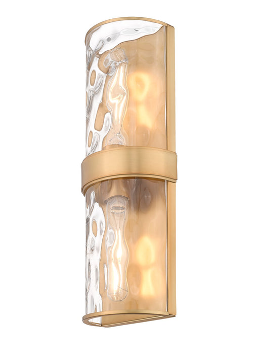 Z-Lite - 3053-2SL-RB - Two Light Wall Sconce - Meridian - Rubbed Brass