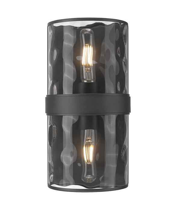 Z-Lite - 3053-2SS-MB - Two Light Wall Sconce - Meridian - Matte Black