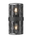 Z-Lite - 3053-2SS-MB - Two Light Wall Sconce - Meridian - Matte Black