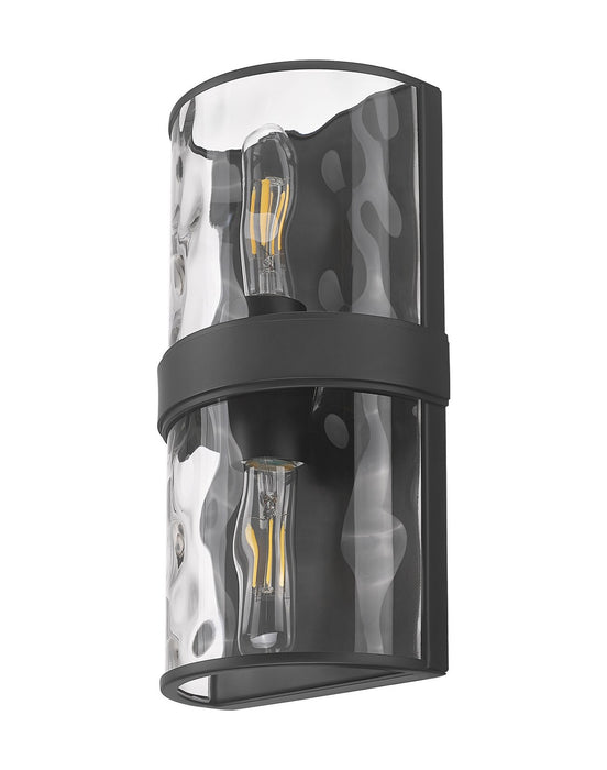 Z-Lite - 3053-2SS-MB - Two Light Wall Sconce - Meridian - Matte Black