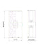 Z-Lite - 3053-2SS-MB - Two Light Wall Sconce - Meridian - Matte Black