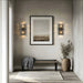 Z-Lite - 3053-2SS-MB - Two Light Wall Sconce - Meridian - Matte Black