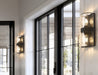 Z-Lite - 3053-2SS-MB - Two Light Wall Sconce - Meridian - Matte Black