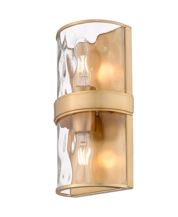 Z-Lite - 3053-2SS-RB - Two Light Wall Sconce - Meridian - Rubbed Brass