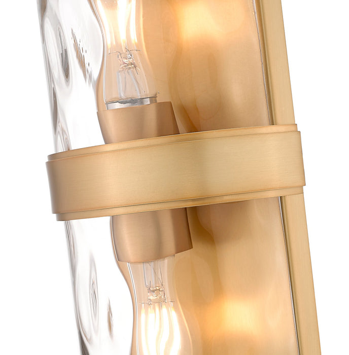 Z-Lite - 3053-2SS-RB - Two Light Wall Sconce - Meridian - Rubbed Brass