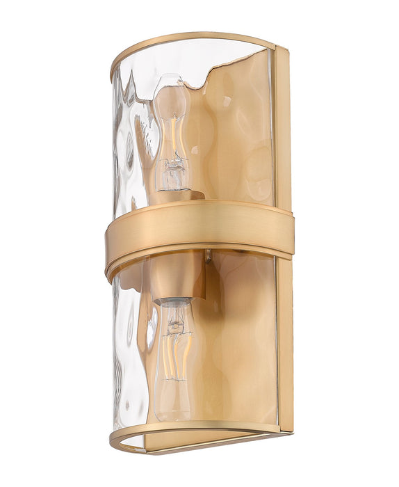 Z-Lite - 3053-2SS-RB - Two Light Wall Sconce - Meridian - Rubbed Brass