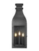 Z-Lite - 5030B-BK - Three Light Outdoor Wall Light - Toulouse - Sand Black