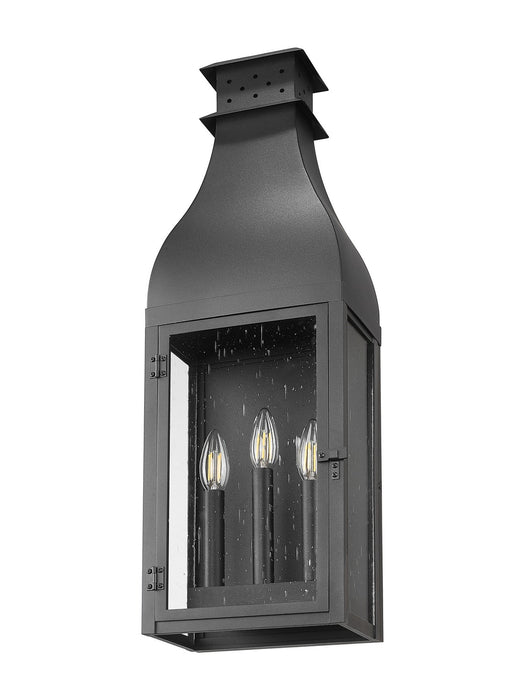 Z-Lite - 5030B-BK - Three Light Outdoor Wall Light - Toulouse - Sand Black