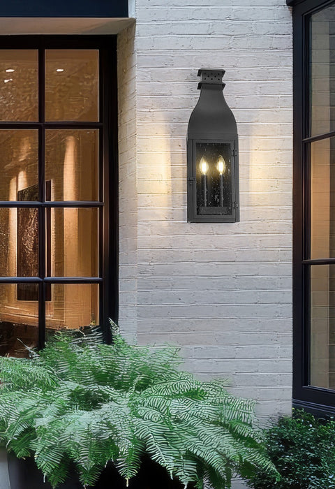 Z-Lite - 5030M-BK - Two Light Outdoor Wall Light - Toulouse - Sand Black