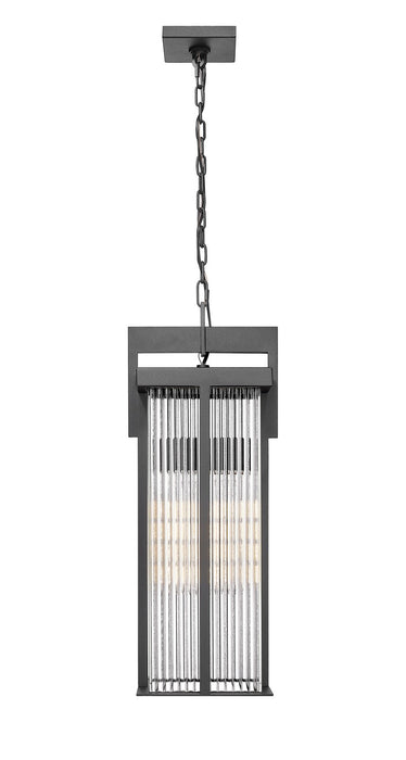 Z-Lite - 5031CHB-BK - Two Light Outdoor Chain Mount Ceiling Fixture - Fortis - Sand Black