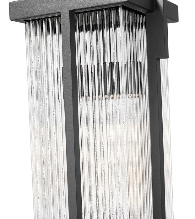 Z-Lite - 5031CHB-BK - Two Light Outdoor Chain Mount Ceiling Fixture - Fortis - Sand Black