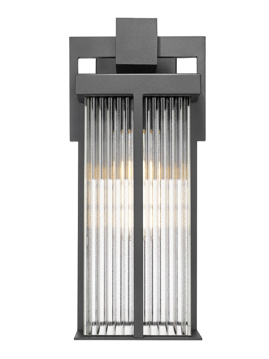 Z-Lite - 5031M-BK - One Light Outdoor Wall Light - Fortis - Sand Black