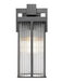 Z-Lite - 5031M-BK - One Light Outdoor Wall Light - Fortis - Sand Black