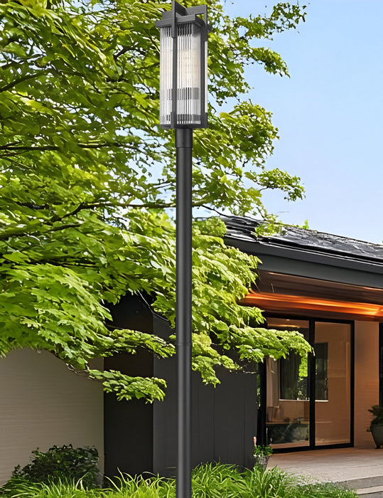 Z-Lite - 5031PHBR-5009P120-BK - Two Light Outdoor Post Mounted Fixture - Fortis - Sand Black