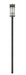 Z-Lite - 5031PHBR-5009P96-BK - Two Light Outdoor Post Mounted Fixture - Fortis - Sand Black