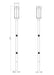 Z-Lite - 5031PHBR-5009P96-BK - Two Light Outdoor Post Mounted Fixture - Fortis - Sand Black