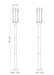 Z-Lite - 5031PHBR-5012P-BK - Two Light Outdoor Post Mounted Fixture - Fortis - Sand Black