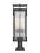 Z-Lite - 5031PHBR-533PM-BK - Two Light Outdoor Pier Mounted Fixture - Fortis - Sand Black