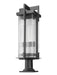 Z-Lite - 5031PHBR-533PM-BK - Two Light Outdoor Pier Mounted Fixture - Fortis - Sand Black