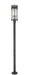 Z-Lite - 5031PHBR-567P-BK - Two Light Outdoor Post Mounted Fixture - Fortis - Sand Black