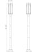 Z-Lite - 5031PHBR-567P-BK - Two Light Outdoor Post Mounted Fixture - Fortis - Sand Black