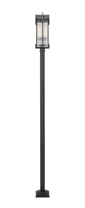 Z-Lite - 5031PHBS-536P-BK - Two Light Outdoor Post Mounted Fixture - Fortis - Sand Black